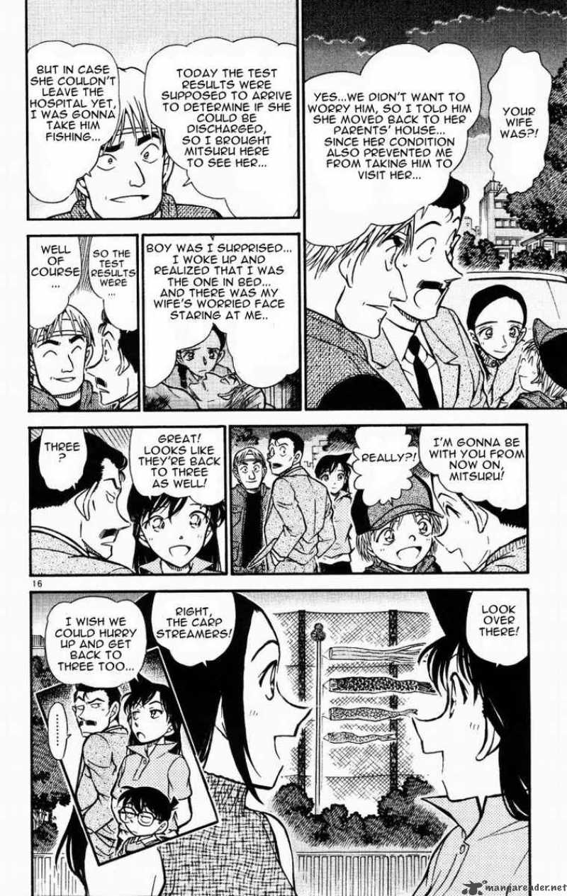 Read Detective Conan Chapter 524 Three Fishes - Page 16 For Free In The Highest Quality