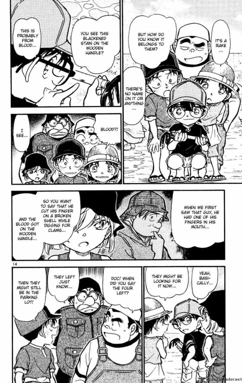 Read Detective Conan Chapter 525 Relaxing Shellfish Hunt - Page 14 For Free In The Highest Quality