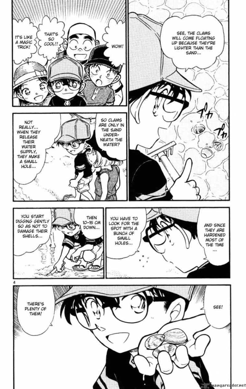 Read Detective Conan Chapter 525 Relaxing Shellfish Hunt - Page 4 For Free In The Highest Quality