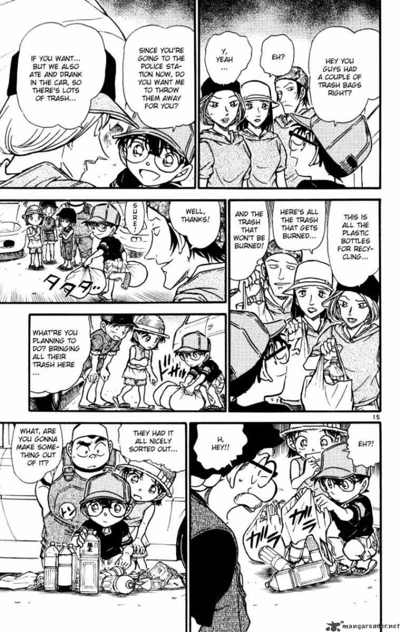 Read Detective Conan Chapter 526 Mystery of the Plastic Bottle - Page 15 For Free In The Highest Quality