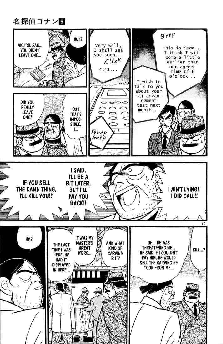 Read Detective Conan Chapter 53 Alibis of the Three - Page 17 For Free In The Highest Quality