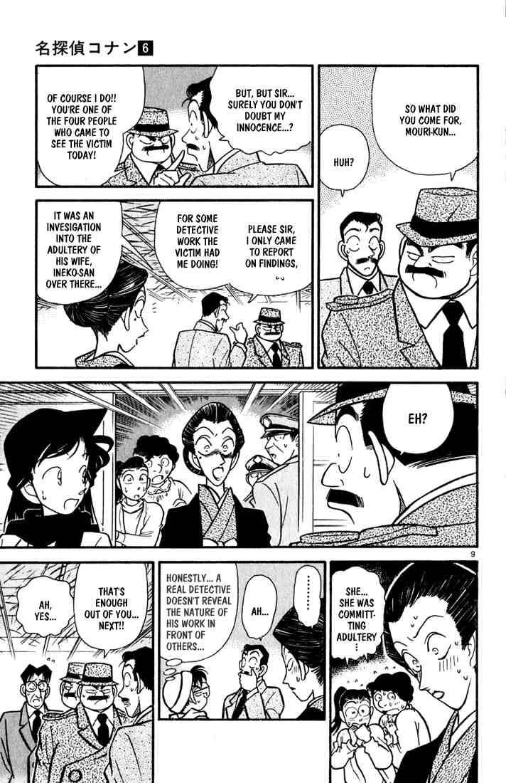 Read Detective Conan Chapter 53 Alibis of the Three - Page 9 For Free In The Highest Quality