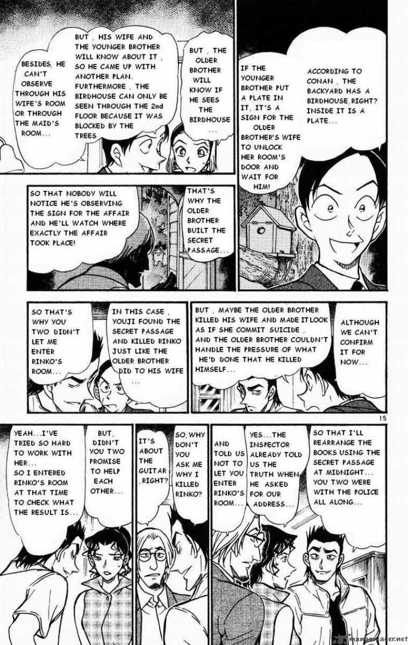 Read Detective Conan Chapter 532 Demon's Cave - Page 15 For Free In The Highest Quality