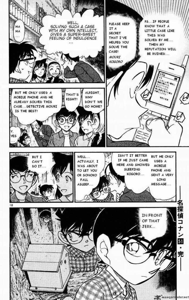 Read Detective Conan Chapter 532 Demon's Cave - Page 18 For Free In The Highest Quality