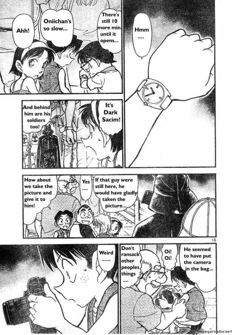Read Detective Conan Chapter 533 Suspicious Action - Page 15 For Free In The Highest Quality