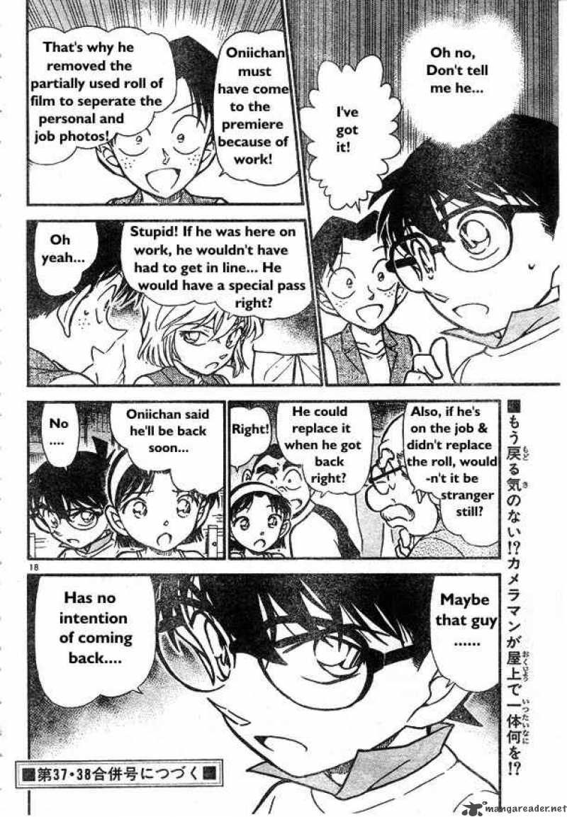 Read Detective Conan Chapter 533 Suspicious Action - Page 18 For Free In The Highest Quality