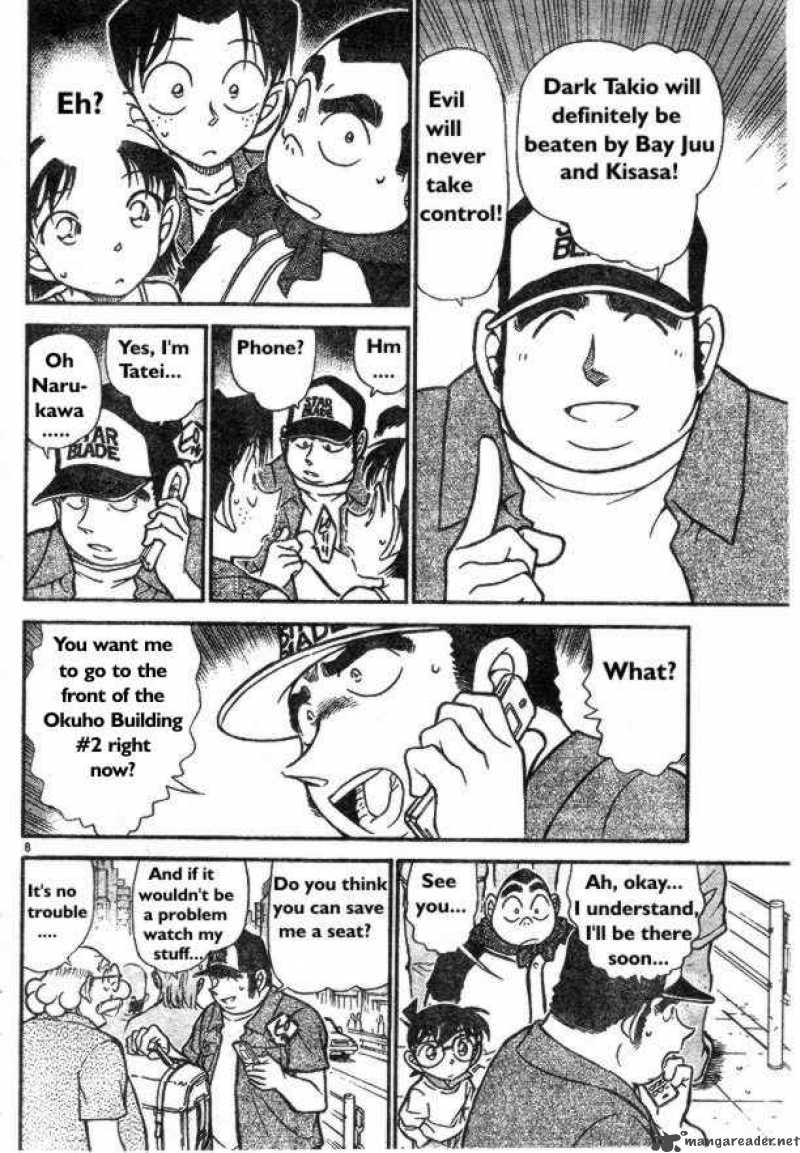 Read Detective Conan Chapter 533 Suspicious Action - Page 8 For Free In The Highest Quality