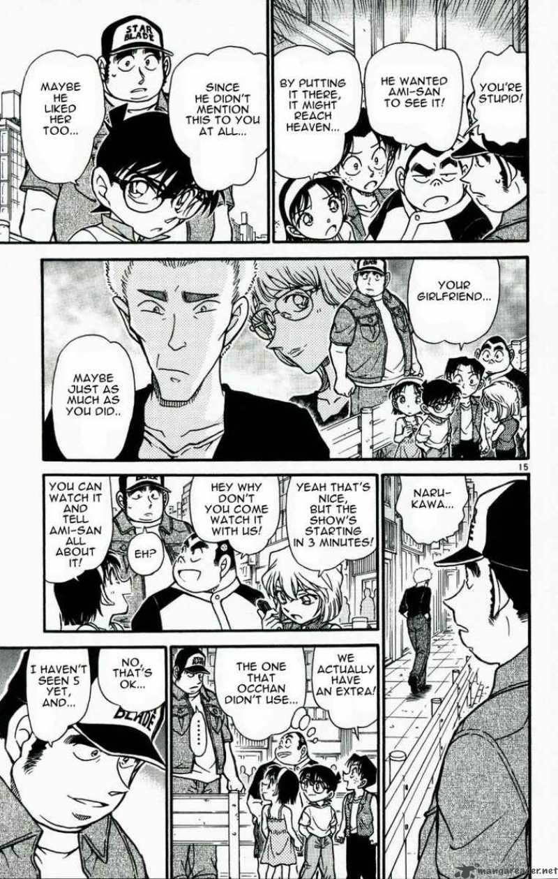 Read Detective Conan Chapter 534 The Star Blade Connection - Page 15 For Free In The Highest Quality