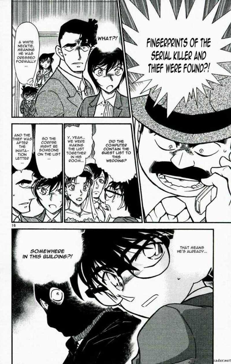 Read Detective Conan Chapter 535 Wedding Hall Panic - Page 16 For Free In The Highest Quality