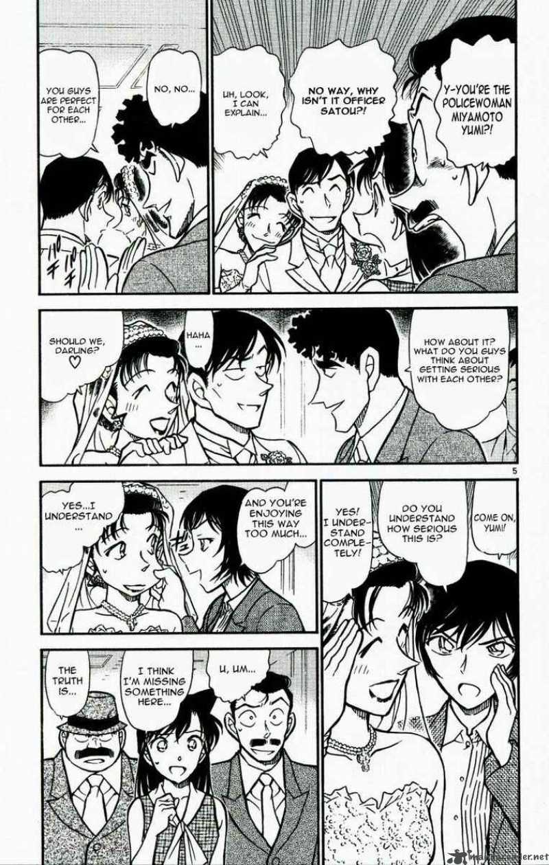 Read Detective Conan Chapter 535 Wedding Hall Panic - Page 5 For Free In The Highest Quality