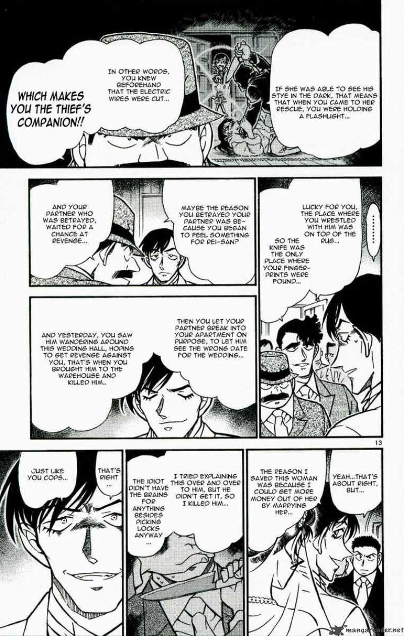 Read Detective Conan Chapter 537 Wedding Blade - Page 13 For Free In The Highest Quality