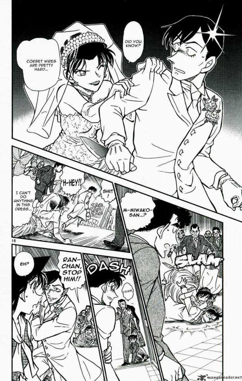 Read Detective Conan Chapter 537 Wedding Blade - Page 16 For Free In The Highest Quality