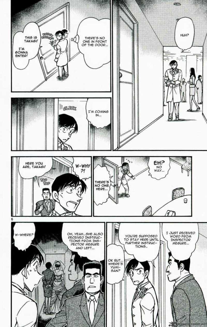 Read Detective Conan Chapter 537 Wedding Blade - Page 6 For Free In The Highest Quality