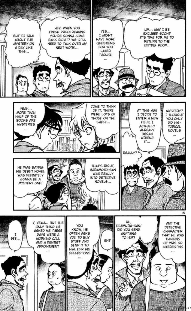 Read Detective Conan Chapter 539 Upside Down Mystery - Page 15 For Free In The Highest Quality