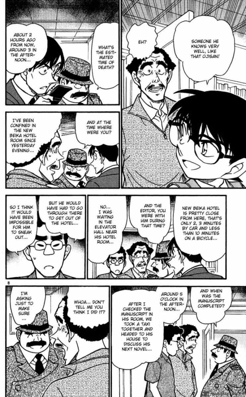 Read Detective Conan Chapter 539 Upside Down Mystery - Page 8 For Free In The Highest Quality