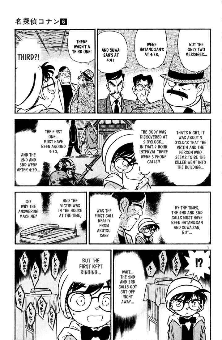Read Detective Conan Chapter 54 Answering Machine Mystery - Page 5 For Free In The Highest Quality