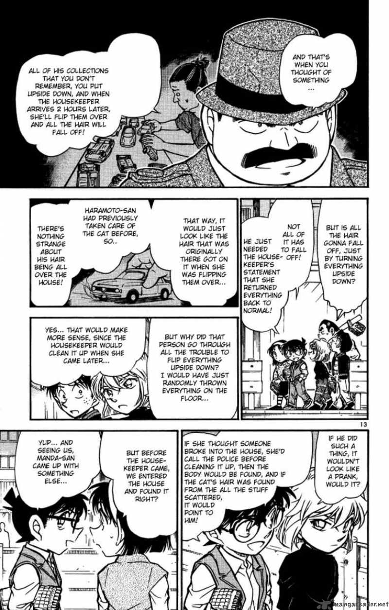 Read Detective Conan Chapter 540 The Thing He Wanted to Hide - Page 13 For Free In The Highest Quality