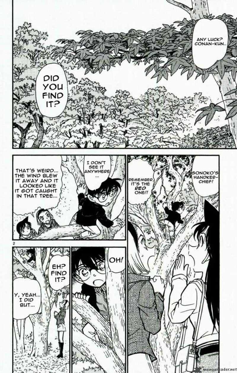 Read Detective Conan Chapter 541 Sonoko's Red Handkerchief - Page 2 For Free In The Highest Quality