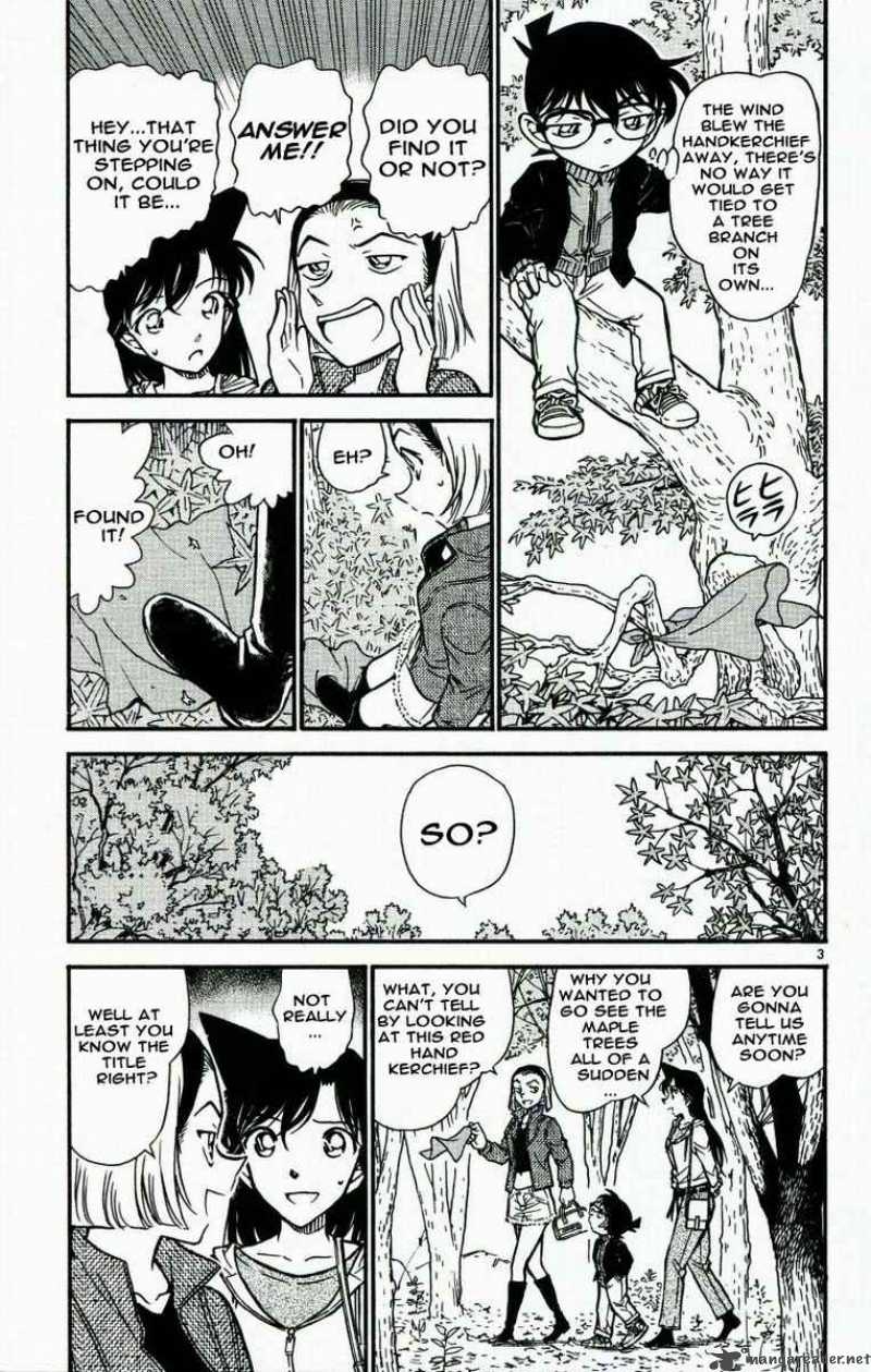 Read Detective Conan Chapter 541 Sonoko's Red Handkerchief - Page 3 For Free In The Highest Quality