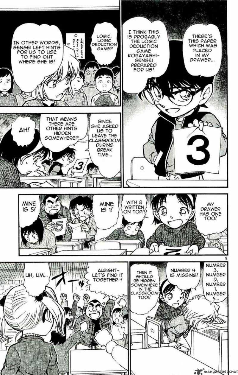 Read Detective Conan Chapter 548 The Mysterious 200-Faced Man - Page 9 For Free In The Highest Quality