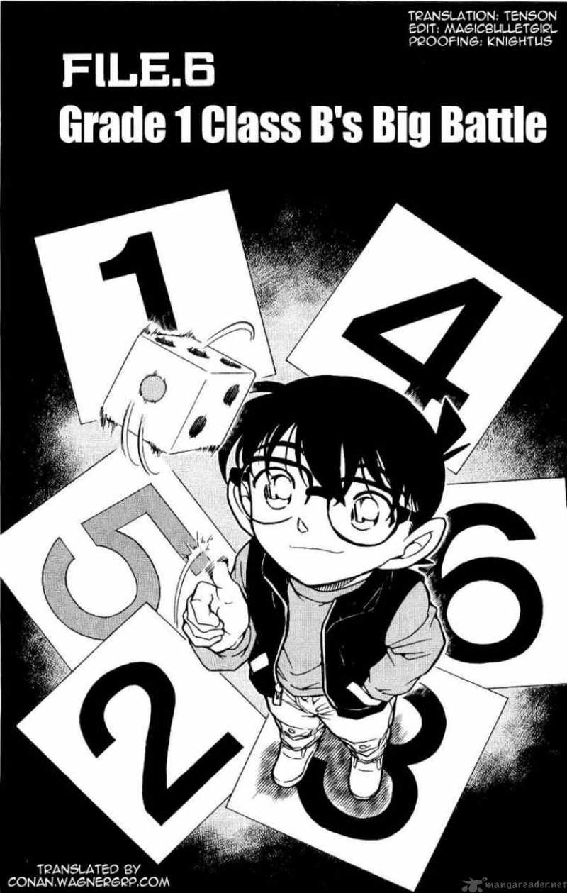 Read Detective Conan Chapter 549 Grade 1 Class B's Big Battle - Page 1 For Free In The Highest Quality