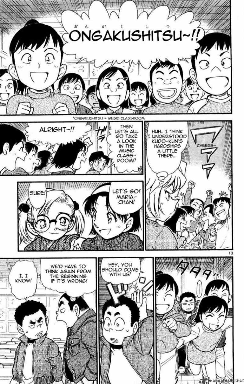 Read Detective Conan Chapter 549 Grade 1 Class B's Big Battle - Page 13 For Free In The Highest Quality