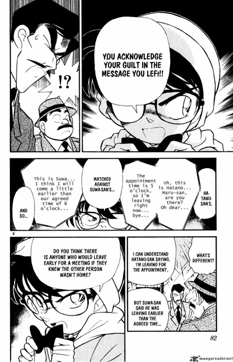 Read Detective Conan Chapter 55 Words on the Chest - Page 7 For Free In The Highest Quality