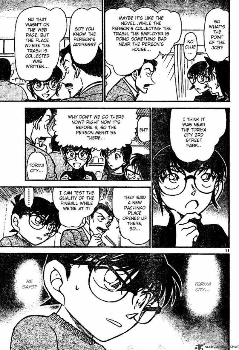 Read Detective Conan Chapter 553 Mysterious Job - Page 11 For Free In The Highest Quality