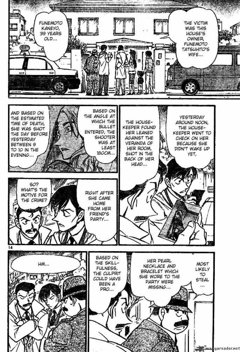 Read Detective Conan Chapter 553 Mysterious Job - Page 14 For Free In The Highest Quality
