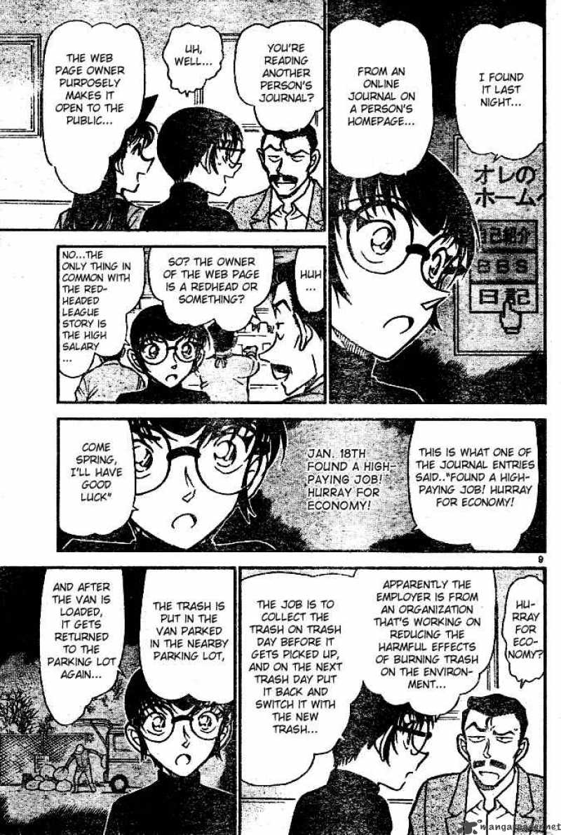 Read Detective Conan Chapter 553 Mysterious Job - Page 9 For Free In The Highest Quality