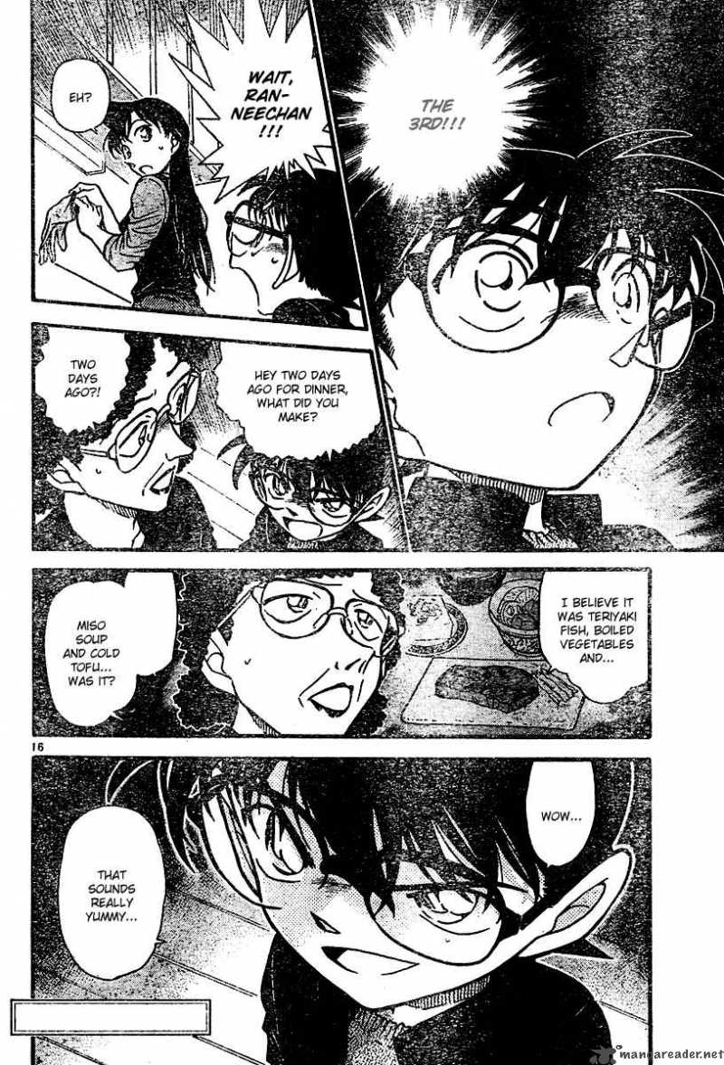 Read Detective Conan Chapter 554 Menu for Dinner - Page 16 For Free In The Highest Quality