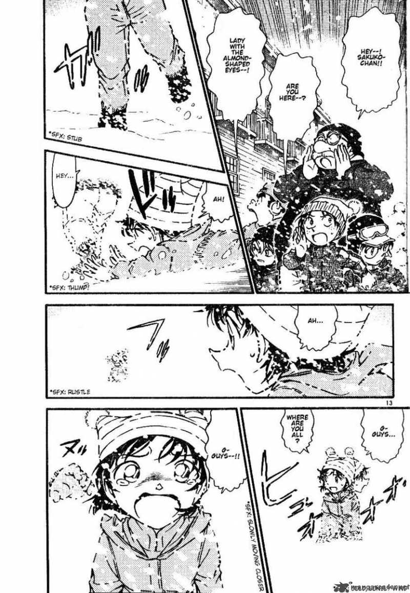 Read Detective Conan Chapter 556 The Detective Boys' Snowman - Page 13 For Free In The Highest Quality