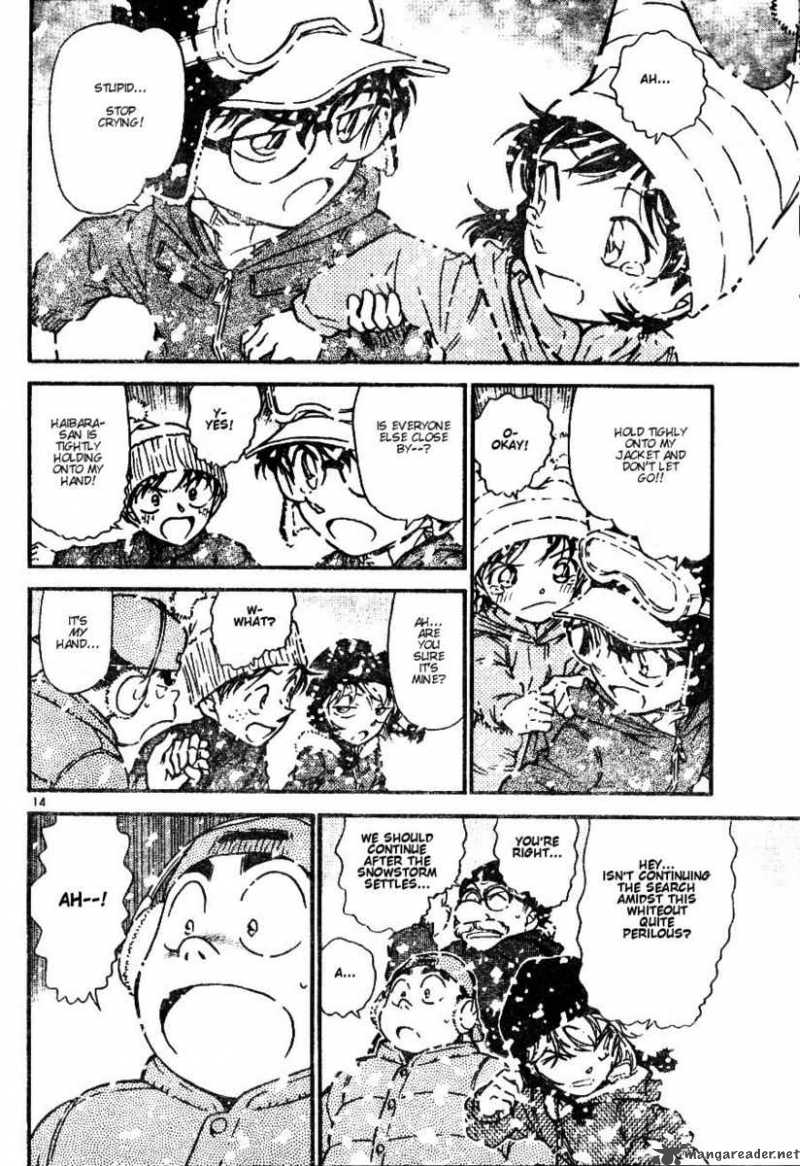 Read Detective Conan Chapter 556 The Detective Boys' Snowman - Page 14 For Free In The Highest Quality