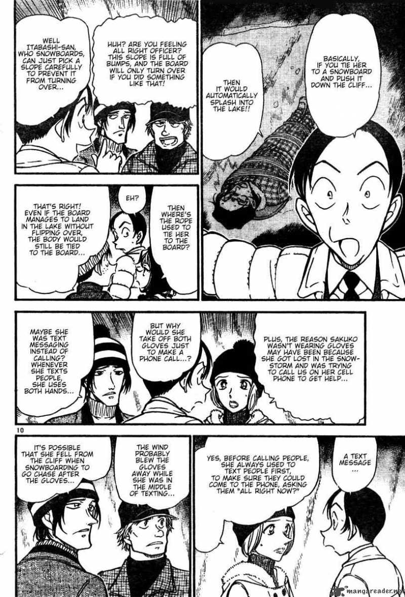 Read Detective Conan Chapter 557 The Locus of the Fall - Page 10 For Free In The Highest Quality