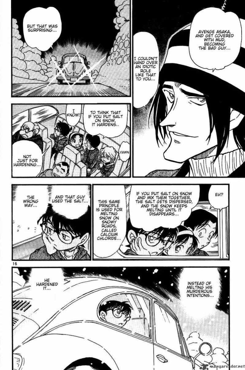 Read Detective Conan Chapter 558 Catastrophe in the Snow-covered Mountains - Page 16 For Free In The Highest Quality