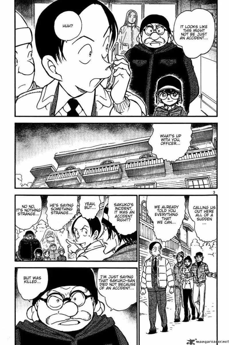 Read Detective Conan Chapter 558 Catastrophe in the Snow-covered Mountains - Page 3 For Free In The Highest Quality