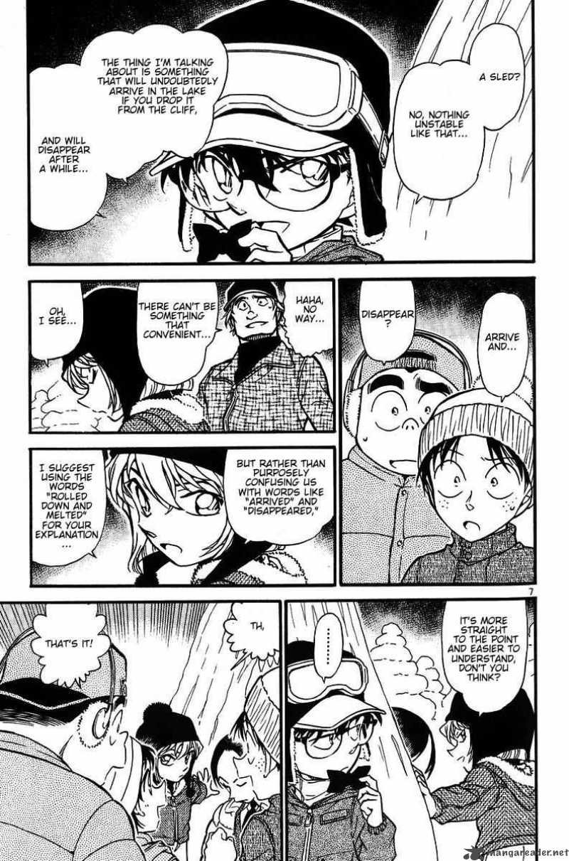 Read Detective Conan Chapter 558 Catastrophe in the Snow-covered Mountains - Page 7 For Free In The Highest Quality