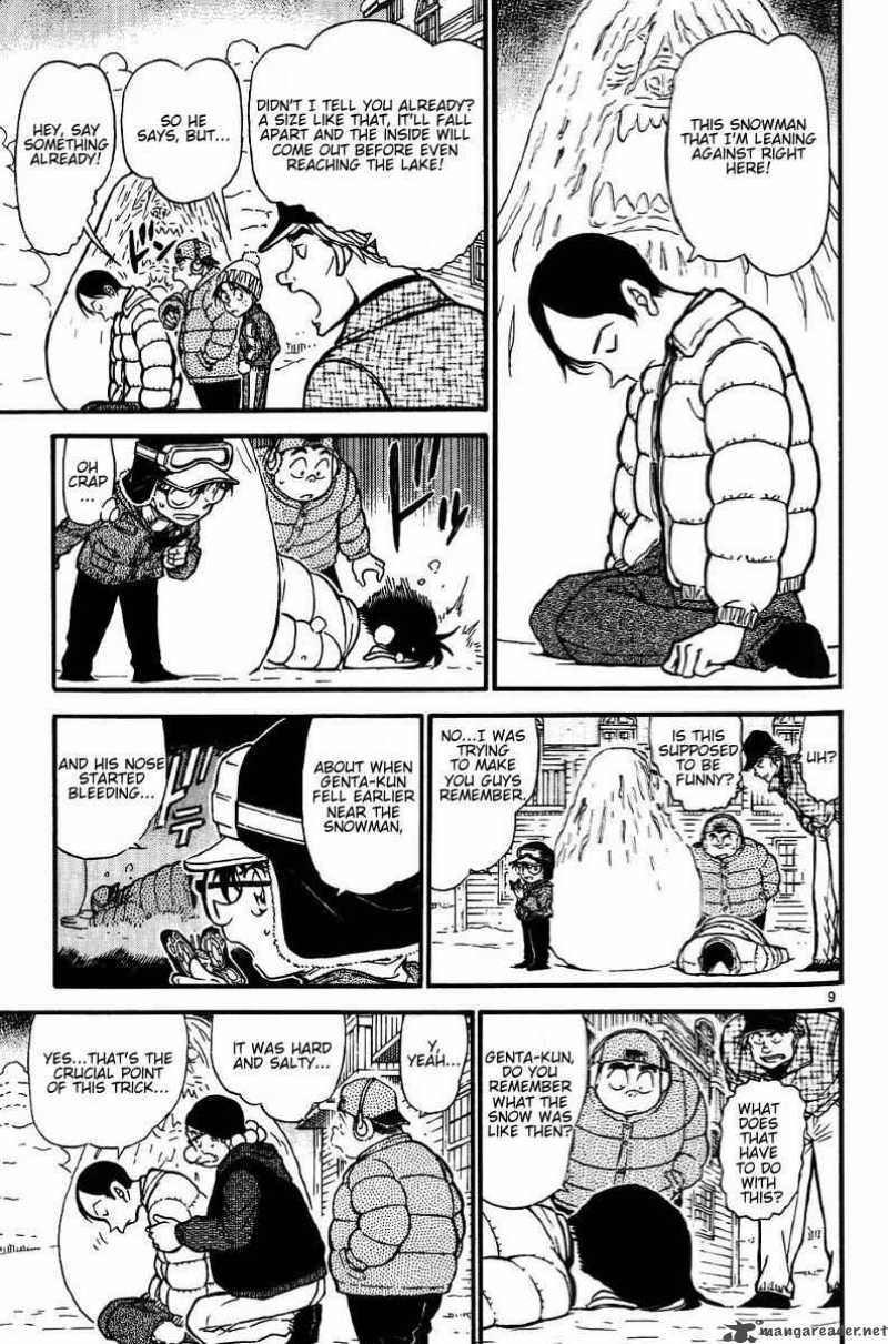 Read Detective Conan Chapter 558 Catastrophe in the Snow-covered Mountains - Page 9 For Free In The Highest Quality