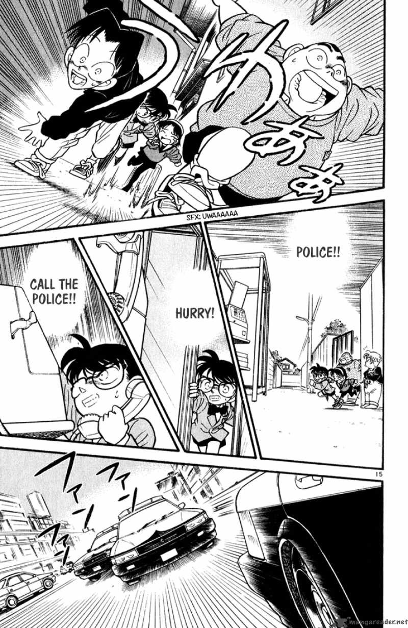 Read Detective Conan Chapter 56 Formation! The Detective Boys - Page 15 For Free In The Highest Quality