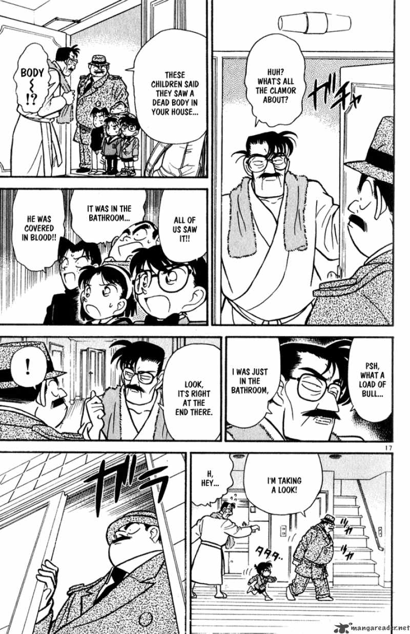 Read Detective Conan Chapter 56 Formation! The Detective Boys - Page 17 For Free In The Highest Quality