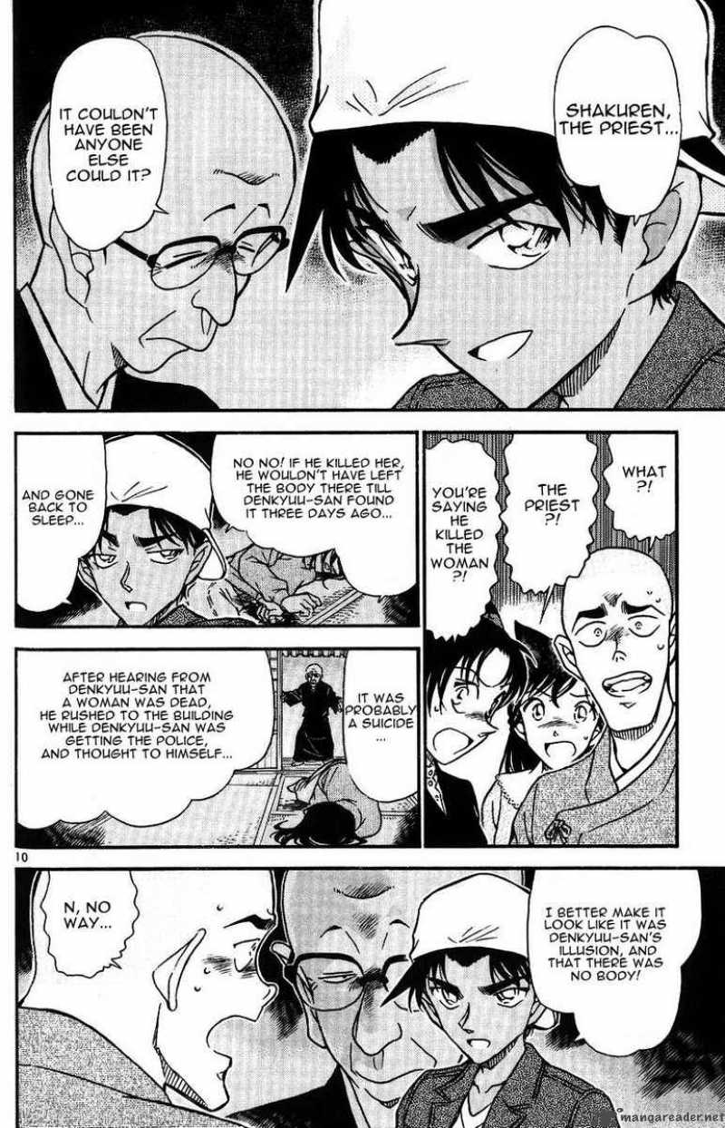 Read Detective Conan Chapter 561 Trick of the Bloodstain - Page 10 For Free In The Highest Quality