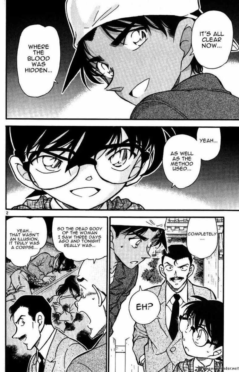 Read Detective Conan Chapter 561 Trick of the Bloodstain - Page 2 For Free In The Highest Quality