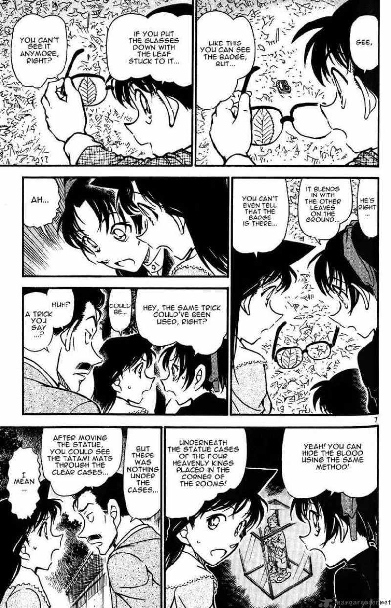Read Detective Conan Chapter 561 Trick of the Bloodstain - Page 7 For Free In The Highest Quality