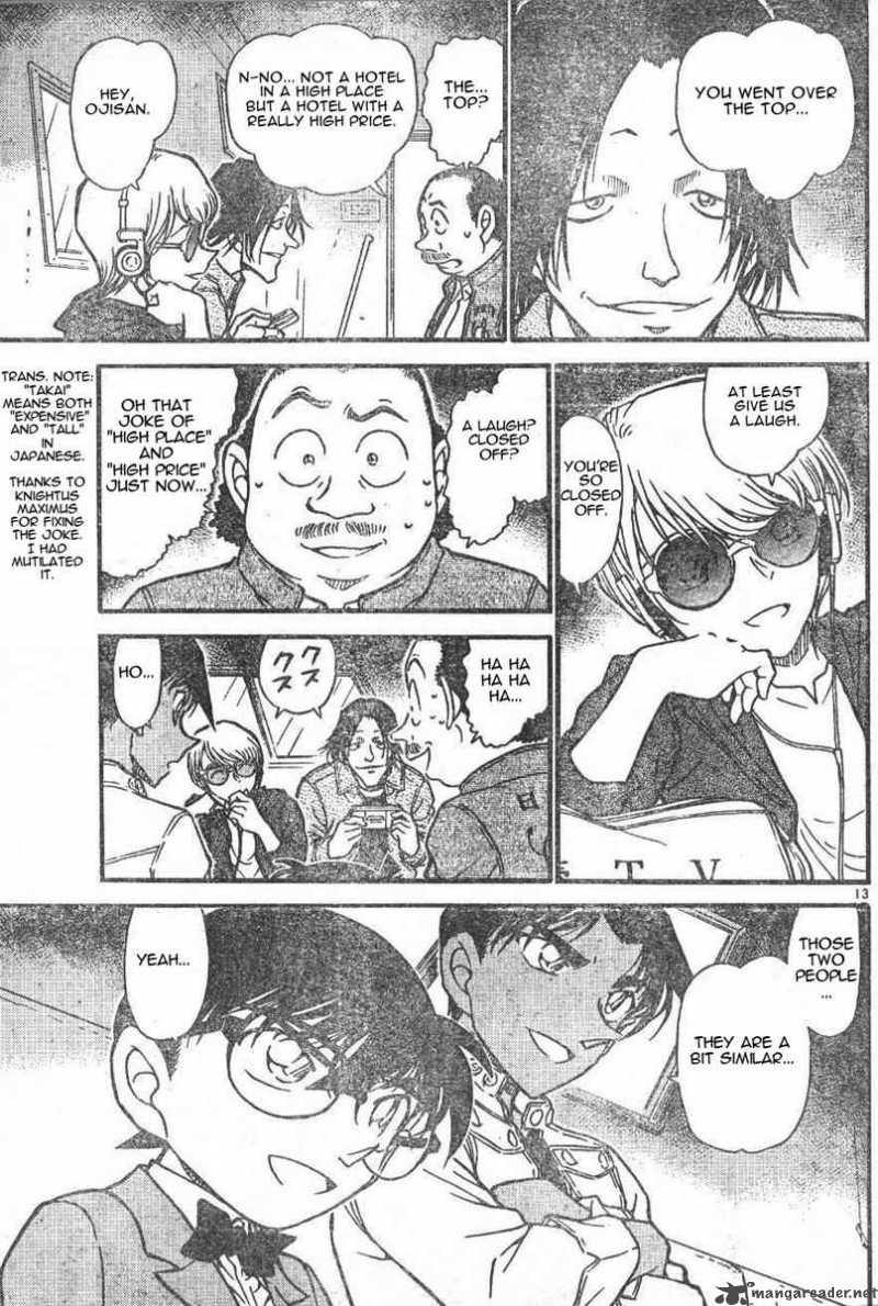 Read Detective Conan Chapter 562 Highschool Detective of the East - Page 13 For Free In The Highest Quality