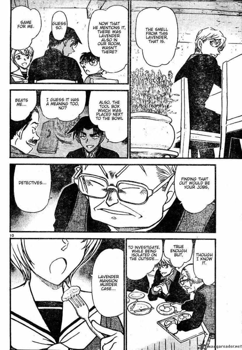 Read Detective Conan Chapter 564 Demonstration of the Locked Room - Page 10 For Free In The Highest Quality