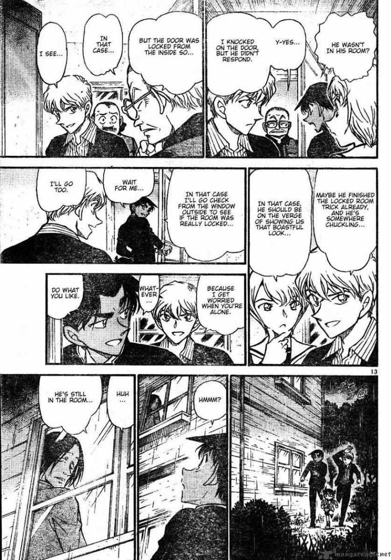 Read Detective Conan Chapter 564 Demonstration of the Locked Room - Page 13 For Free In The Highest Quality