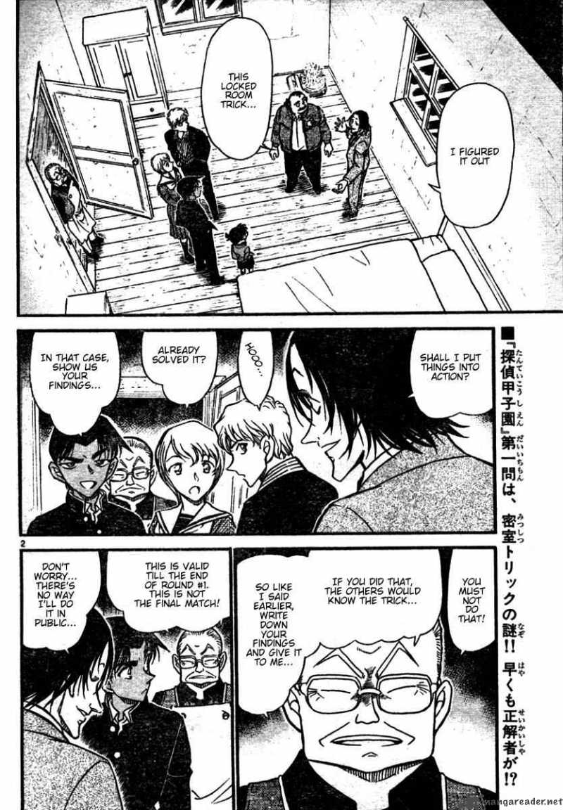 Read Detective Conan Chapter 564 Demonstration of the Locked Room - Page 2 For Free In The Highest Quality