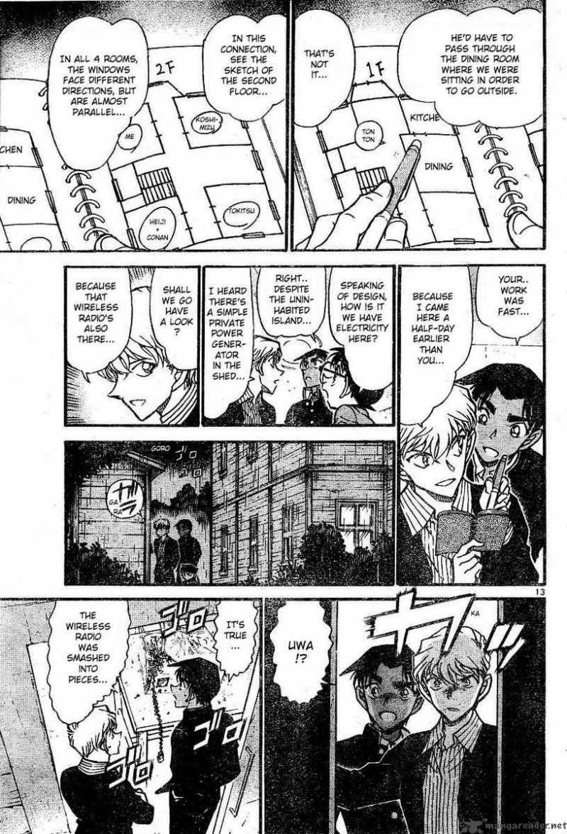 Read Detective Conan Chapter 565 The Detective's Great Deduction - Page 13 For Free In The Highest Quality