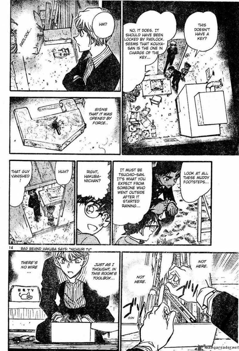Read Detective Conan Chapter 565 The Detective's Great Deduction - Page 14 For Free In The Highest Quality