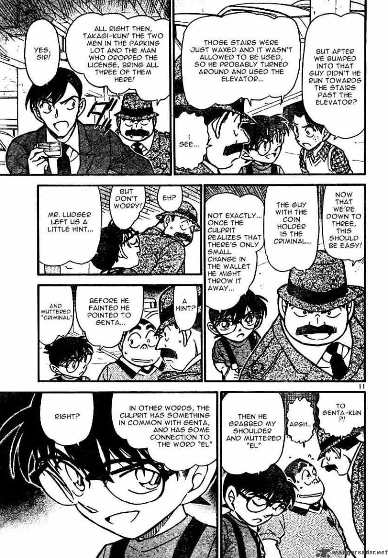 Read Detective Conan Chapter 568 Genta And El - Page 11 For Free In The Highest Quality